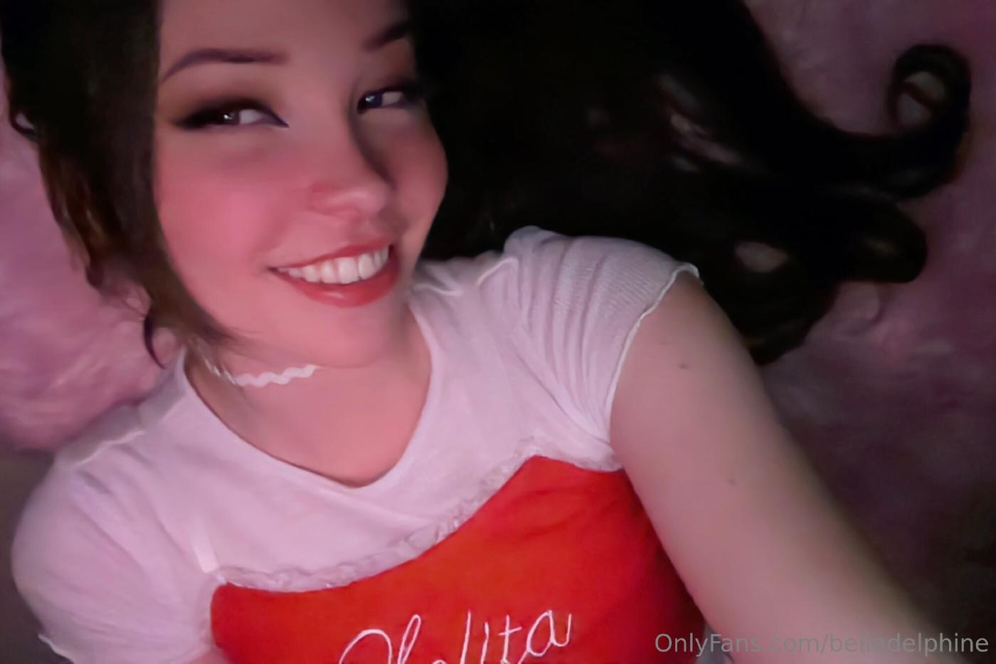 belle delphine cute laptop selfies onlyfans set leaked