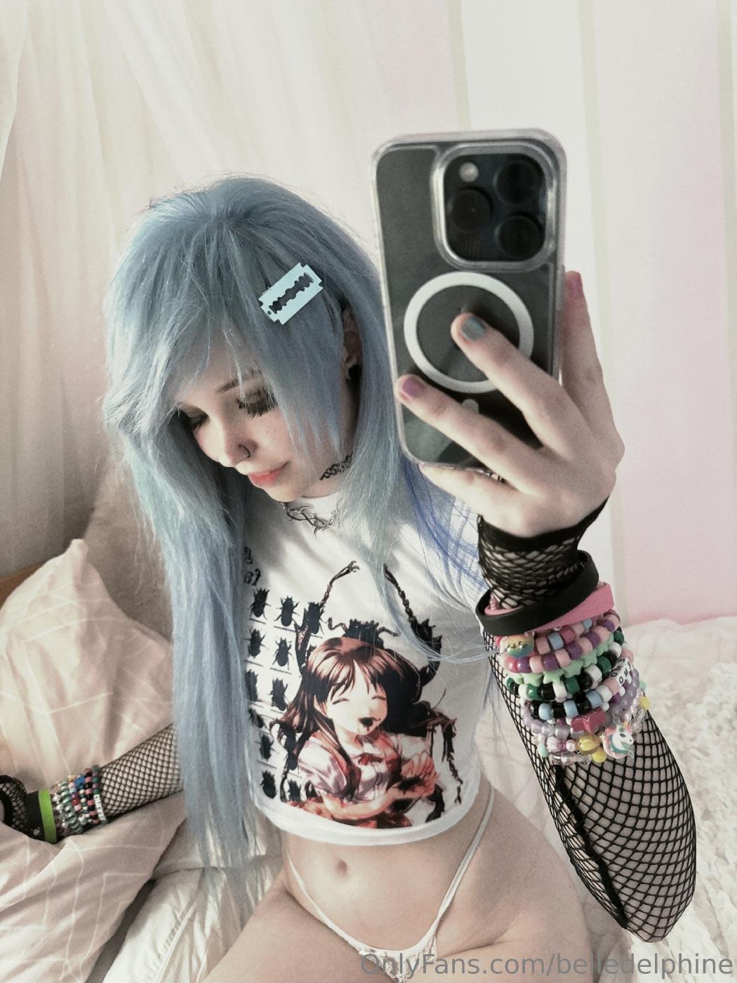 belle delphine sexy nostalgic emo onlyfans set leaked ezflbt