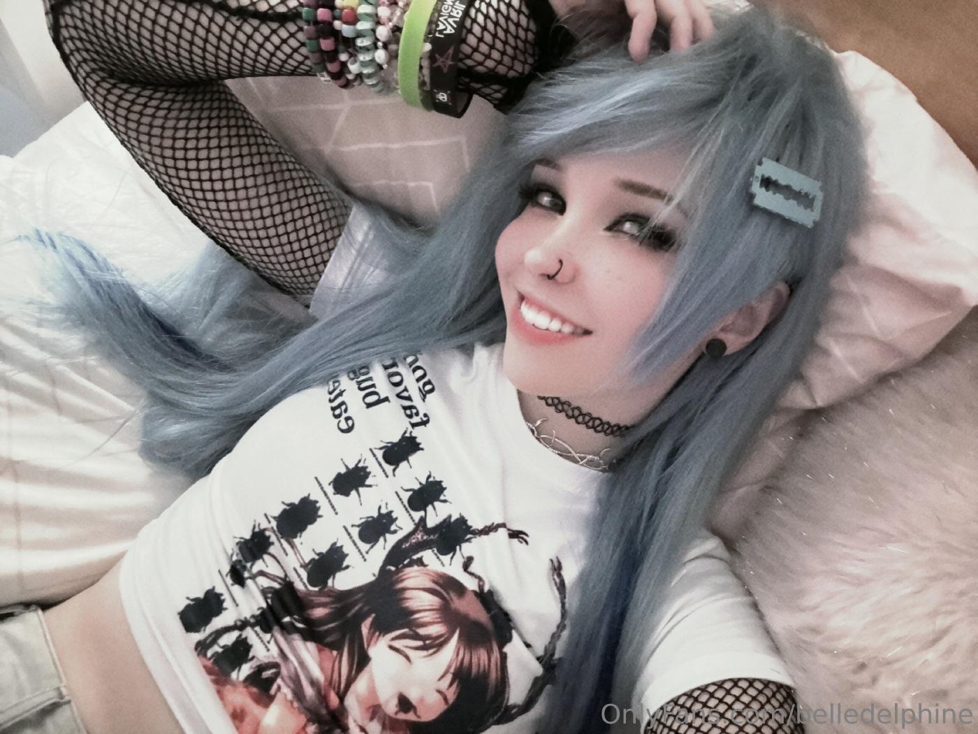 belle delphine sexy nostalgic emo onlyfans set leaked