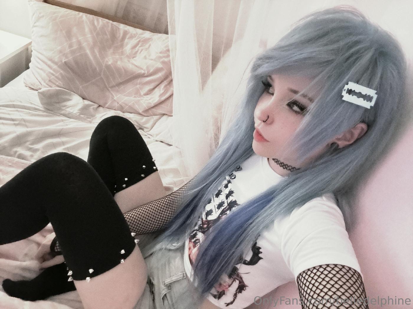 belle delphine sexy nostalgic emo onlyfans set leaked mpoomu