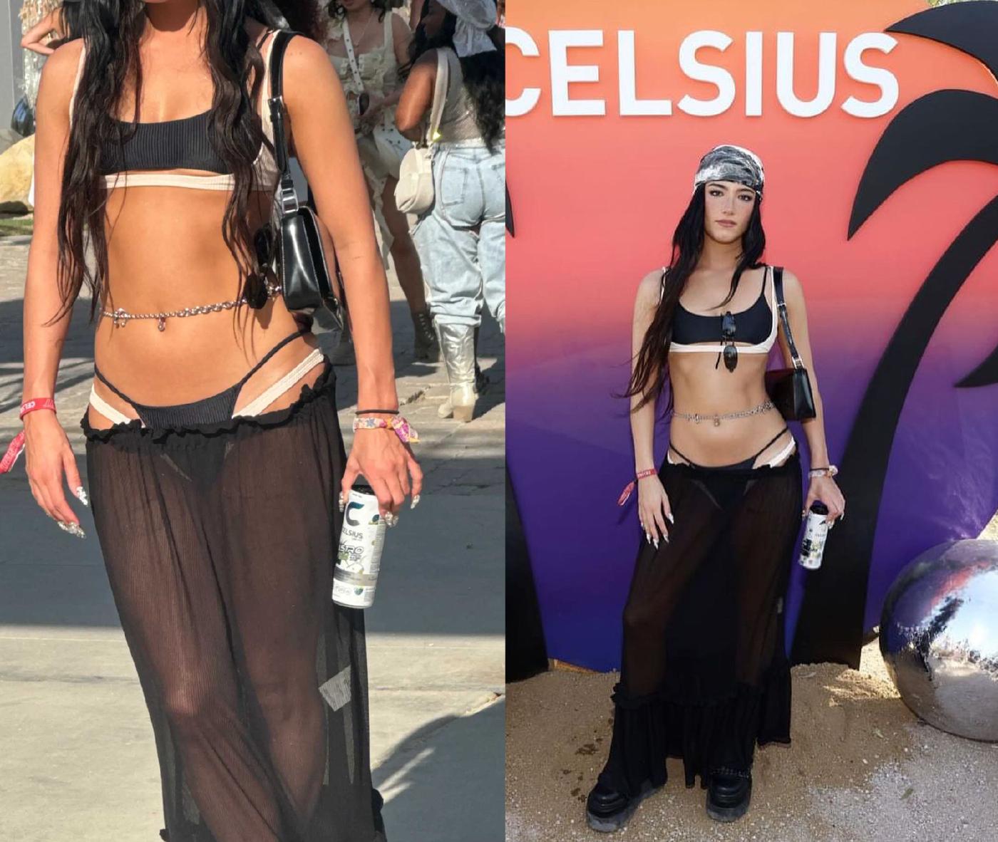 charli damelio see through coachella video leaked eboolv 1