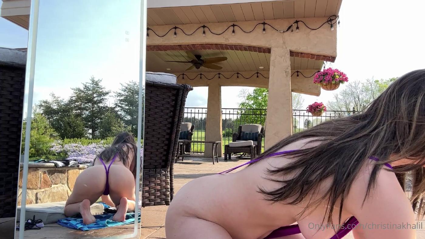 christina khalil nude april onlyfans livestream leaked part 2 ommrwr 1