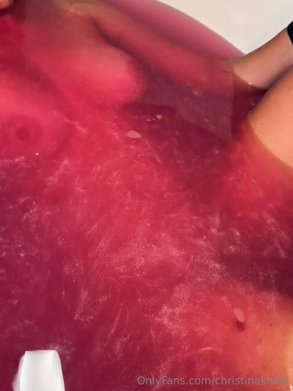 christina khalil nude bath nipple tease onlyfans set leaked fcrqee