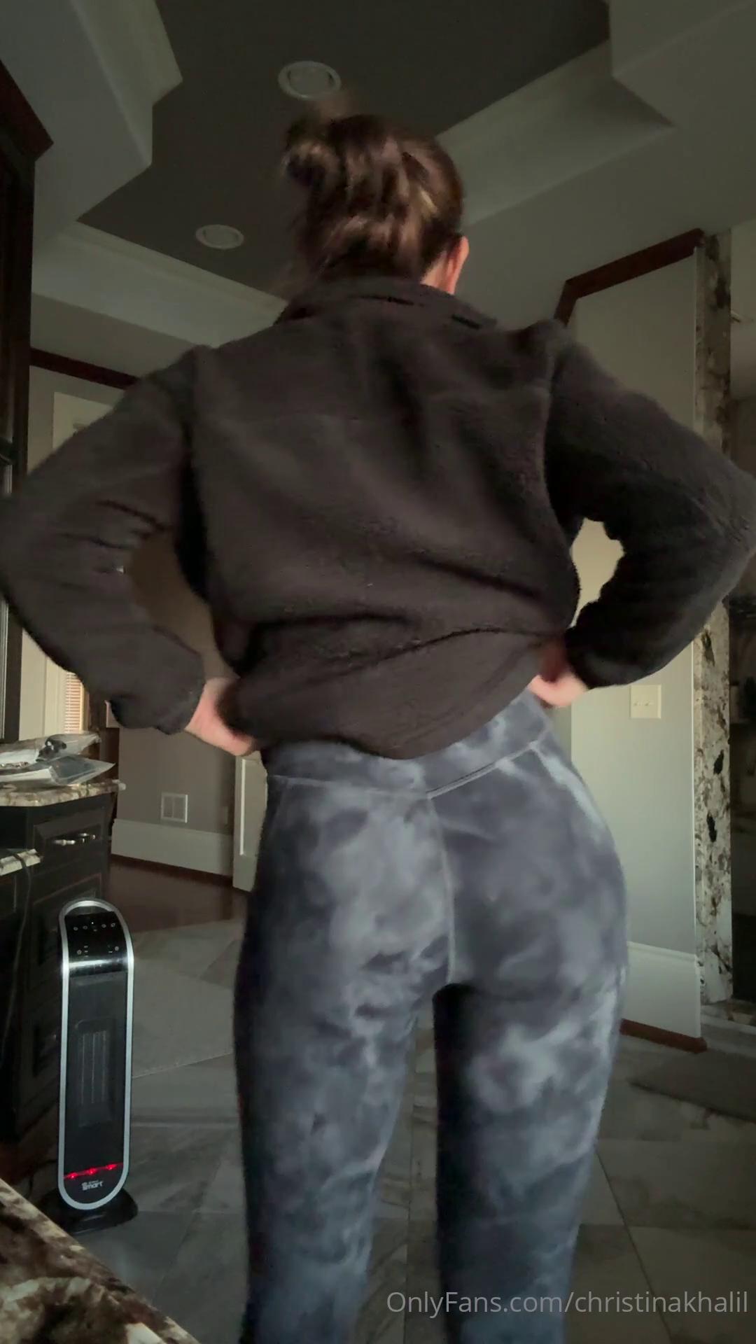 christina khalil nude winter outfit strip onlyfans video leaked gscijk