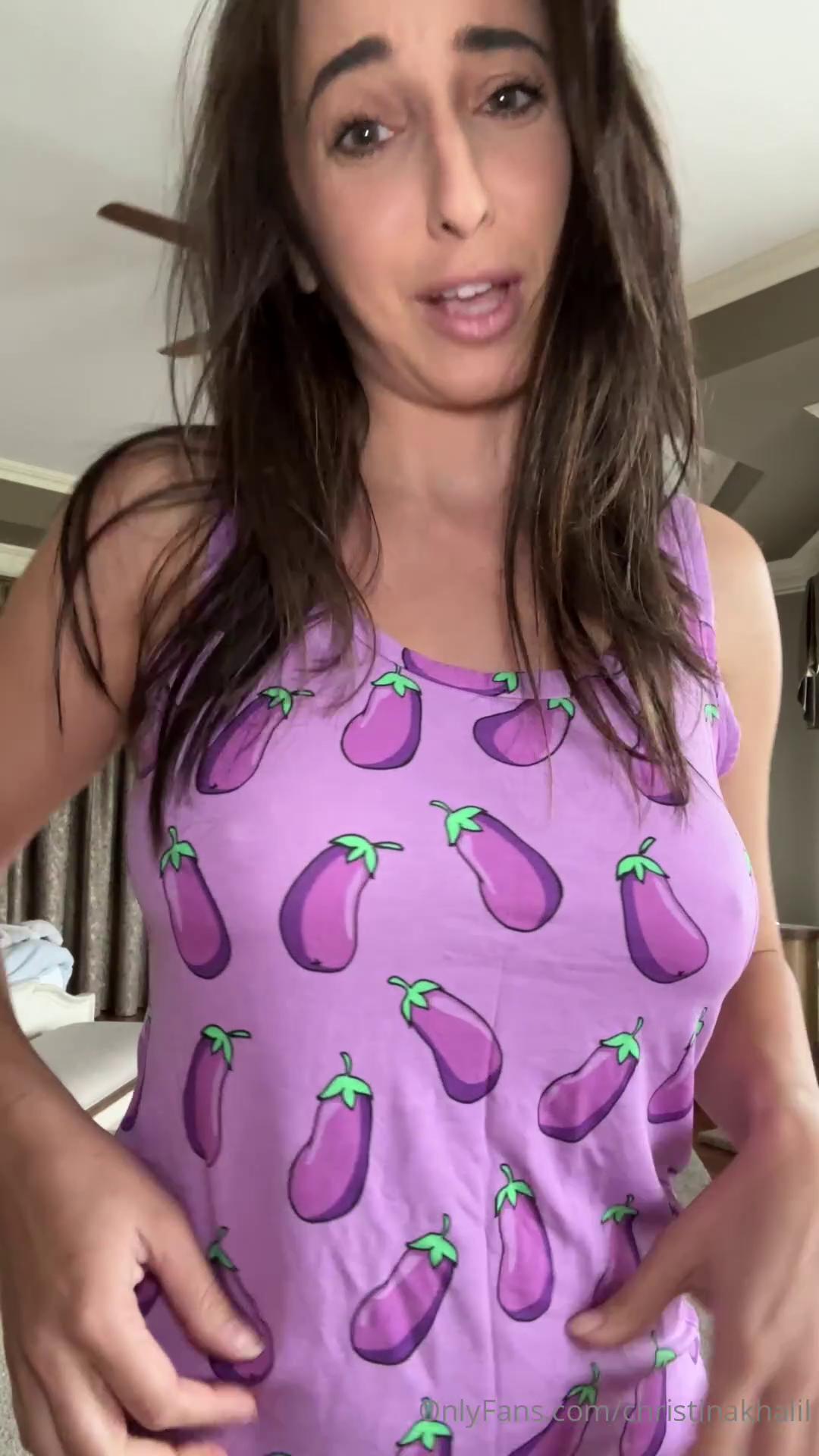 christina_khalil_sexy_eggplant_outfits_try_on_onlyfans_video_leaked-jckbes christina khalil sexy eggplant outfits try on onlyfans video leaked jckbes