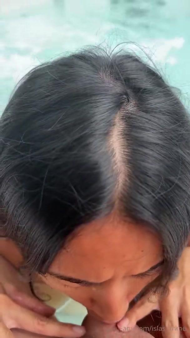 isla summer nude pool blowjob onlyfans video leaked nivsuj