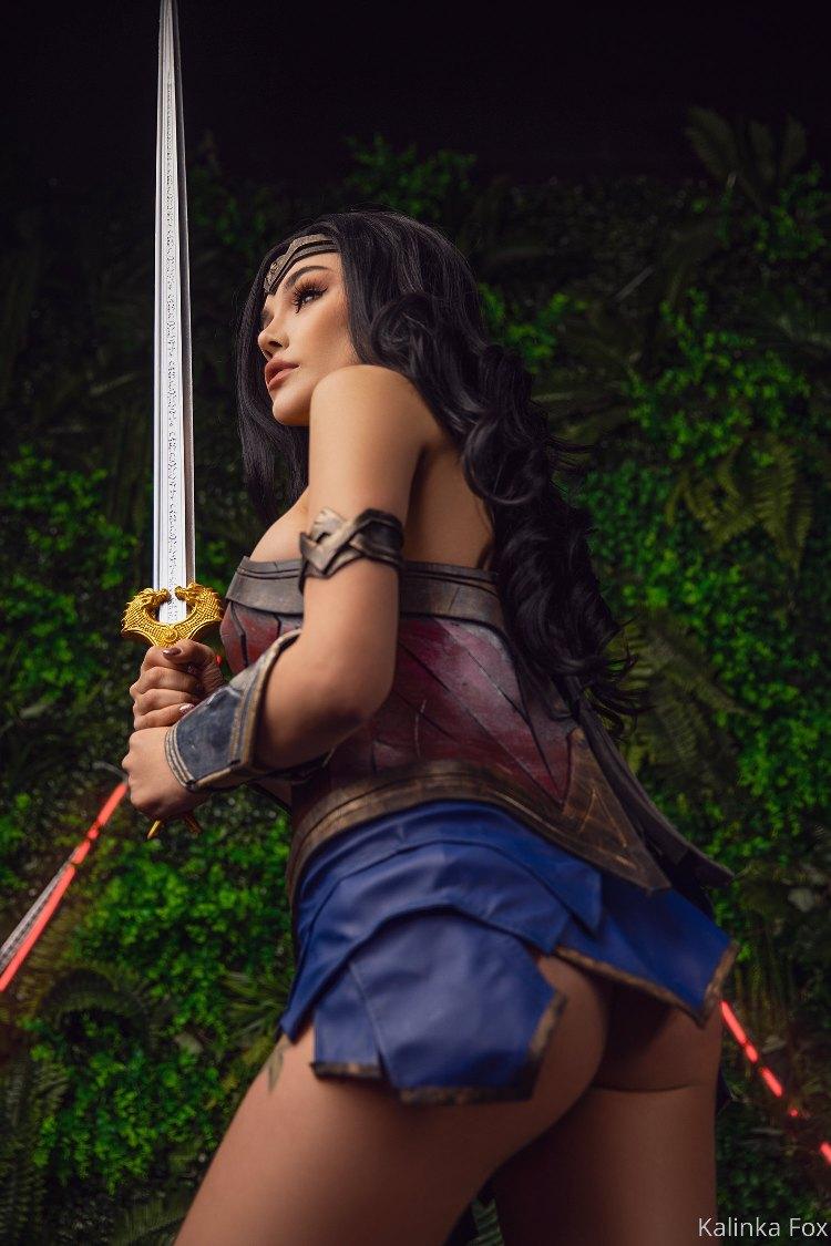 kalinka fox nude wonder woman cosplay onlyfans set leaked sddiam