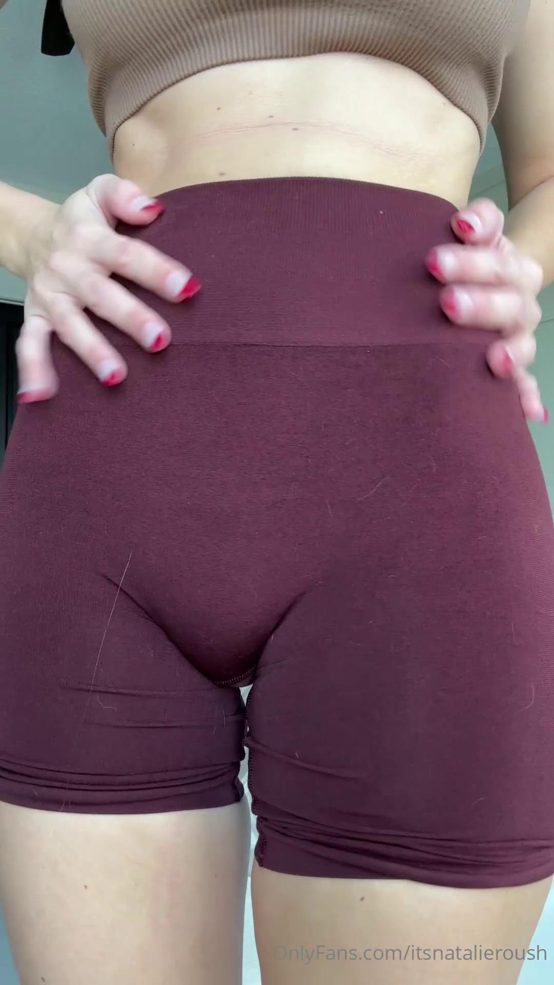 natalie roush sexy short leggings try on onlyfans video leaked cyjtte