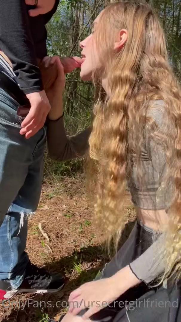 pyra fae outdoor blowjob sex onlyfans video leaked