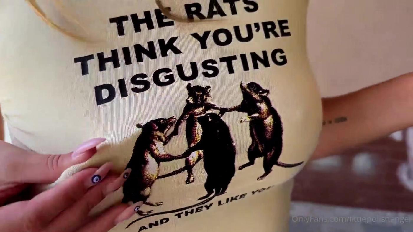 littlepolishangel nude public flashing onlyfans video leaked eywlez