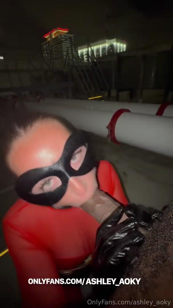 ashley aoki elastigirl cosplay blowjob onlyfans video leaked zuhfqp