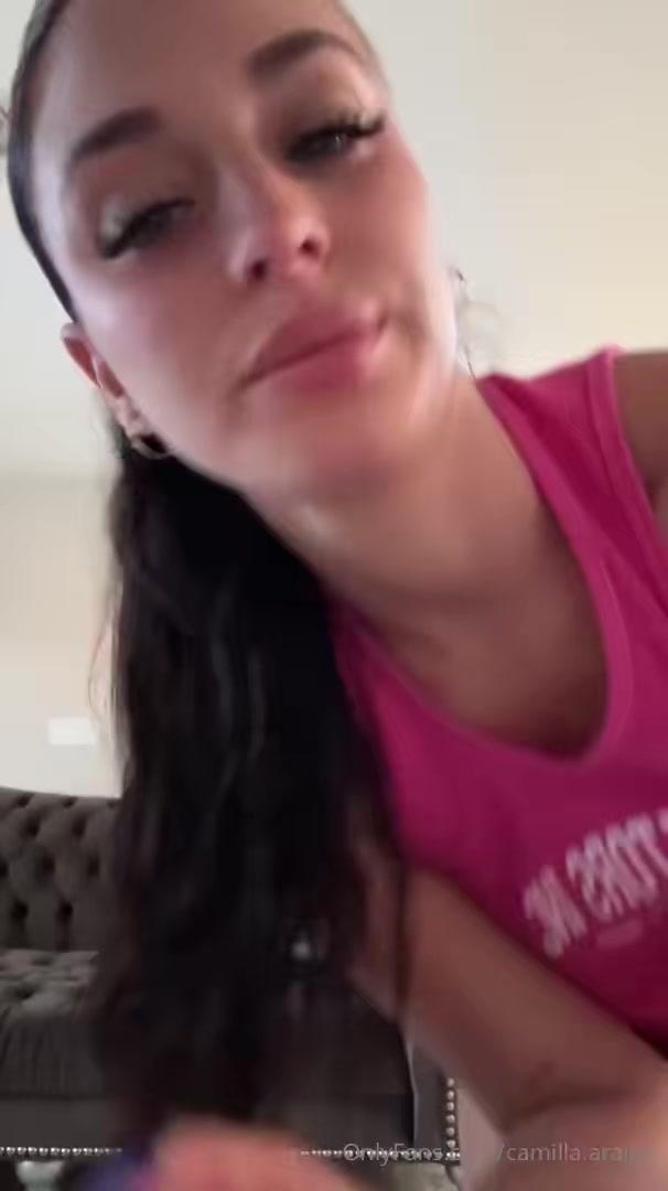 camilla araujo lingerie posing tease onlyfans video leaked