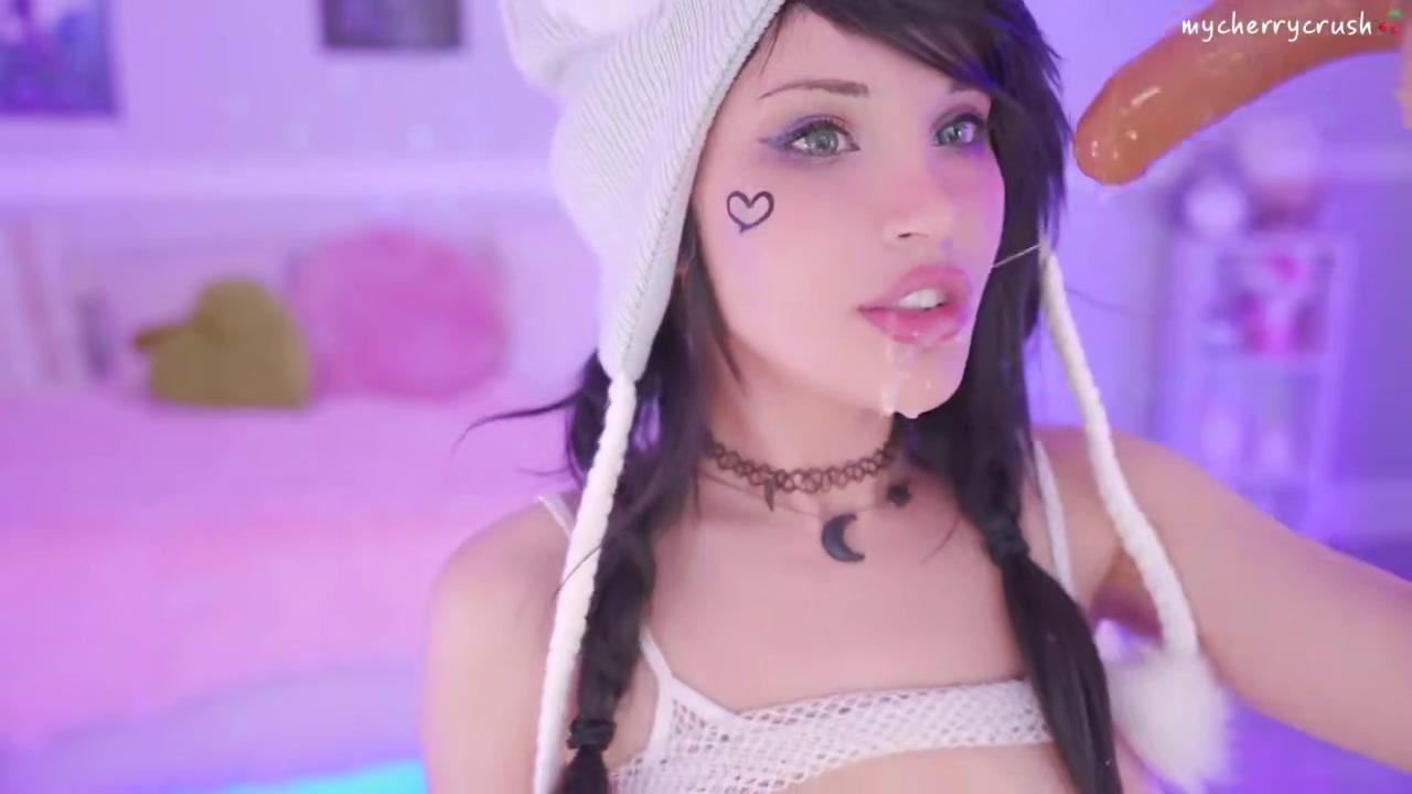 cherrycrush nude dildo blowjob tease onlyfans video leaked tdtnal