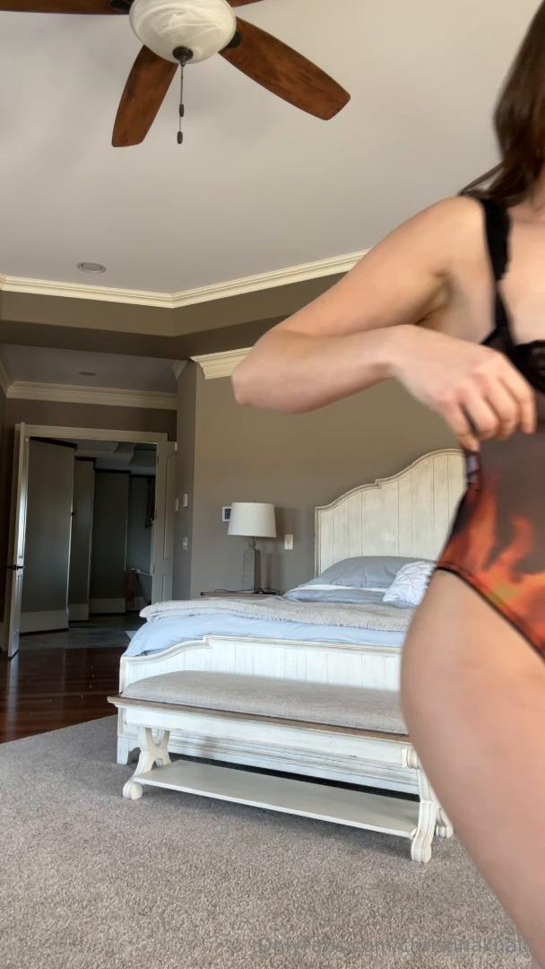 christina khalil sexy firefighter costume onlyfans video leaked ehhuhp