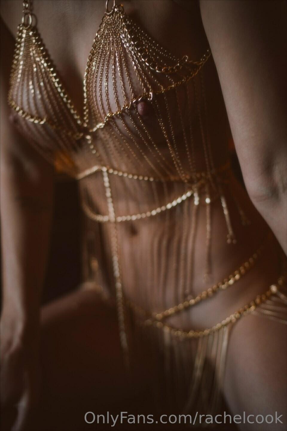 rachel cook nude chain lingerie posing set leaked kcqmrq