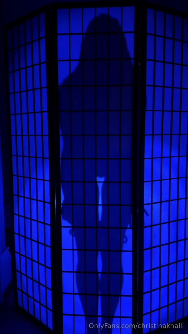 christina khalil silhouette striptease onlyfans video leaked qborus